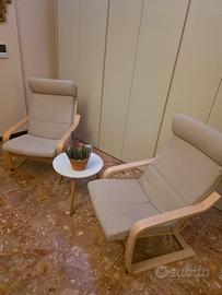Coppia sedie IKEA POÄNG - Come nuove - Solo ritiro
