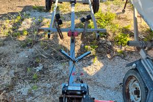 carrello non omologato per barca/gommone