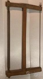 Sega contadina a mano in legno vintage