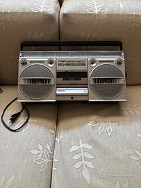 Radio Philips vintage modello D8134 Boombox