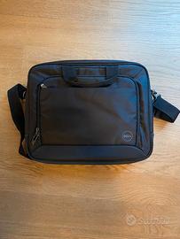 Borsa porta PC Dell 15,6" nera con tracolla