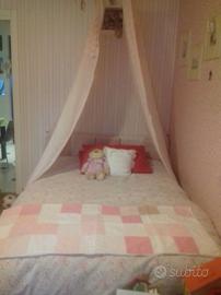 Baldacchino letto bambina