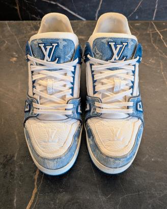 LV Trainer Monogram Denim Blue