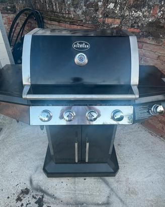 Bbq a gas 5 fuochi