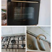 forno + lavello + piano cottura 