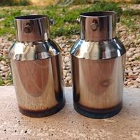 Terminali di scarico in titanium look