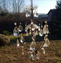 Lampadario cristallo
