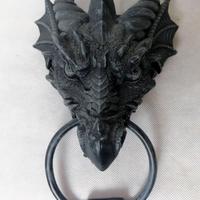 Batacchio, battente porta testa di drago