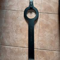 Cinghia serbatoio nera Moto Guzzi V7 e VIII NUOVA