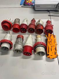 10 spine industriali 5 poli 16A vari modelli