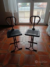 seggioline pieghevoli