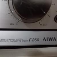 stereo a cassette anni 80 +amplificatore 