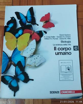 Libro di biologia - Il corpo umano (volume C)