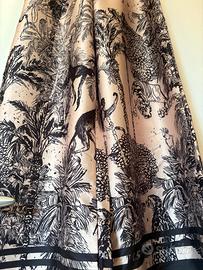 Pantalone palazzo stampa giungla