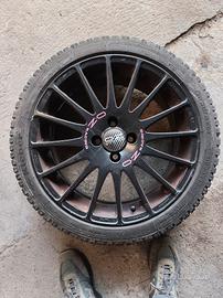 cerchi e gomme da 17 mini R 56 4 fori 