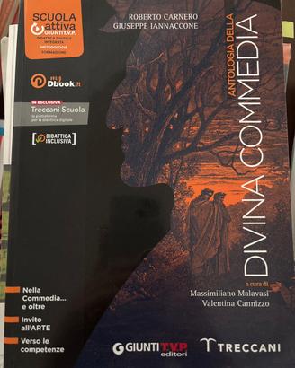 Libro di letteratura divina commedia