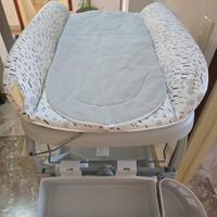 Fasciatoio Chicco Cuddle&Bubble grigio tortora