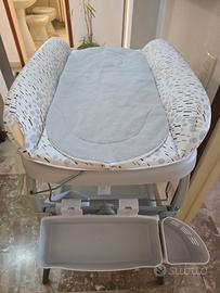 Fasciatoio Chicco Cuddle&Bubble grigio tortora
