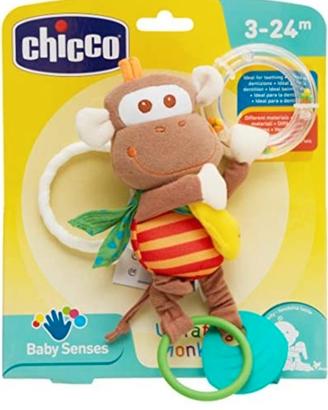 Gioco neonato scimmietta Chicco prime attività