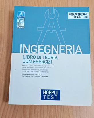 H.Test Ingegneria Libro di teoria con esercizi 
