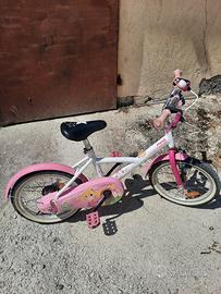 bici da bambina taglia 16