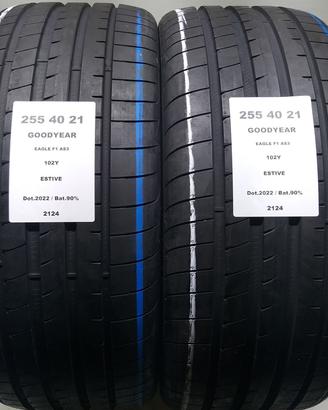 2 GOMME 255 40 21 GOODYEAR A2124