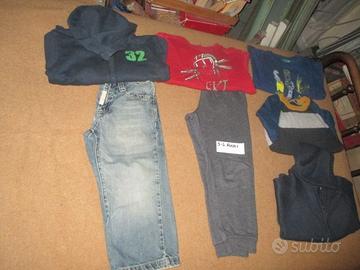 Nr. 7 capi per bambino età 3-4anni (tot. E 13)