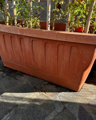 Vasi grandi rettangolari giardino piante orto