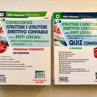 Libro concorso manuale quiz istruttore contabile