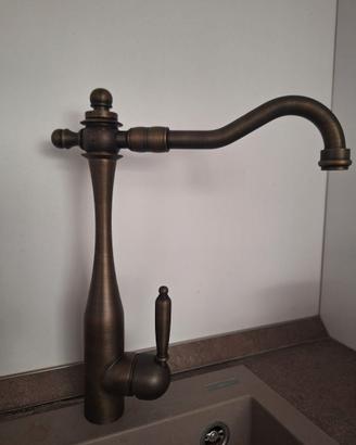 Miscelatore cucina in ottone