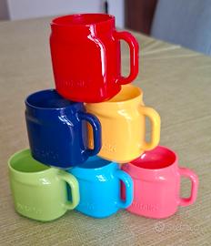 Set 6 Tazzine Caffe Nutella Borgonovo