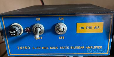 Amplificatore lineare 150 watt cb 3e 30 mhz hf