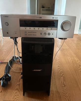 Ricevitore e subwoofer