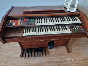  organo pianoforte elettrico vintage funzionante