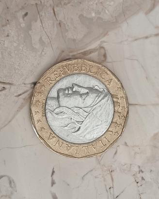 moneta bimetallica 1000 lire del 1997 