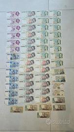 banconote italiane da collezione 
