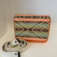 Borsa O Bag arancione con tracolla