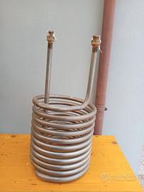 Serpentina acciaio  inox