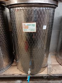 botte inox per vino 300 litri
