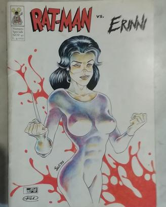 Rat-Man vs ERINNI 1°edizione firmato dedica 1997