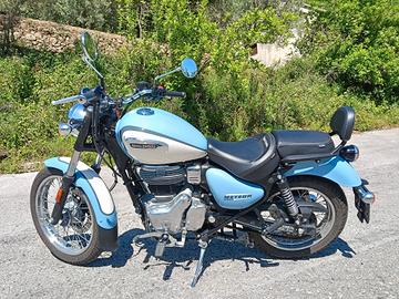 Royal Enfield Meteor 350 Aurora Blu 2025
