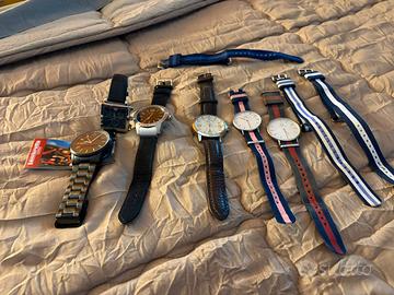 Pack 6 Orologi e cinturini