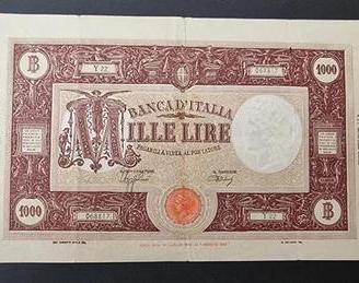 1000 Lire Barbetti 1943