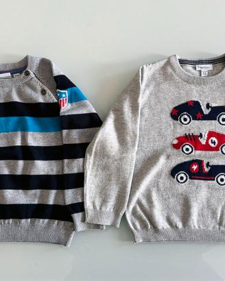 Maglioni in cotone bambino
