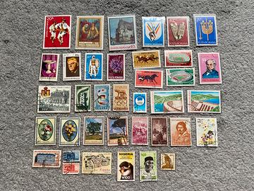 Lotto 39 francobolli