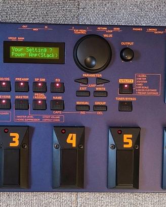 Pedaliera Multieffetto Boss GT-5 made in Japan