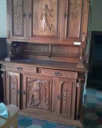 Mobili legno massello intarsiati