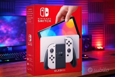 Nuova - Nintendo Switch OLED + GIOCO - MAI USATA