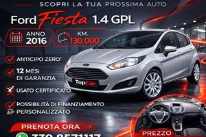 Ford fiesta 1.4 GPL 95cv. PER NEOPATENTATI