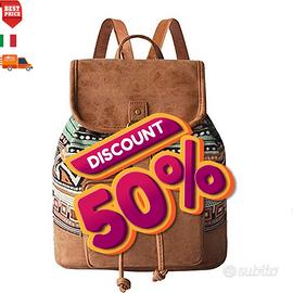 Zaino di Tela Bohemien Vintage Zaino